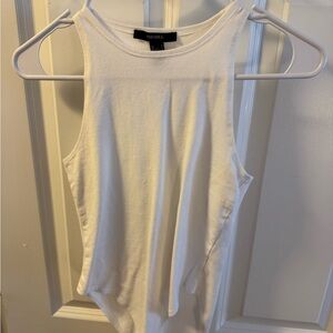 Forever 21 Classic White Bodysuit